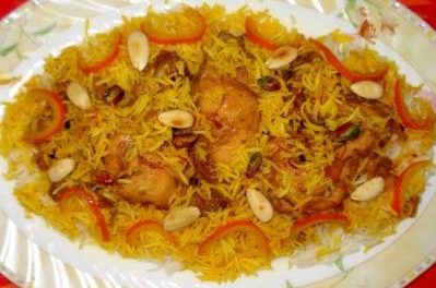 Zarda Pulao